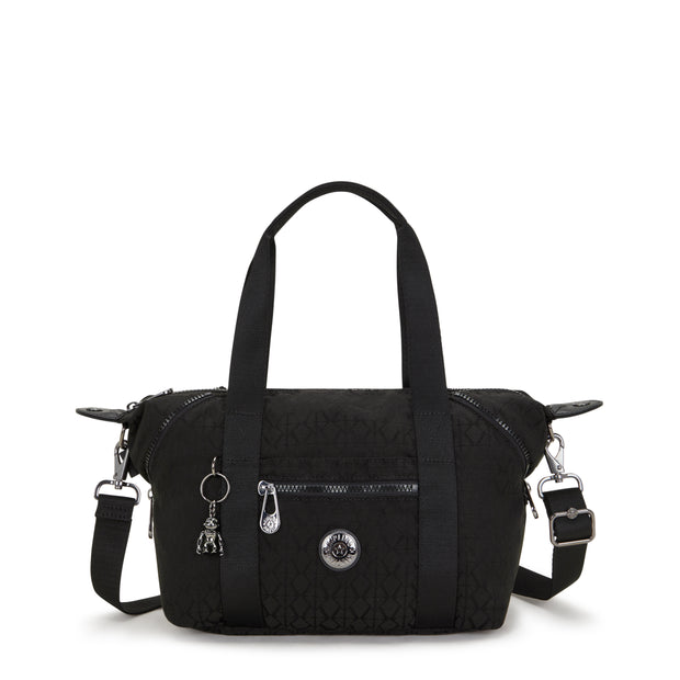 KIPLING Small handbag (with removable shoulderstrap) Female Black Sign Jq Art Mini I3468-Y12