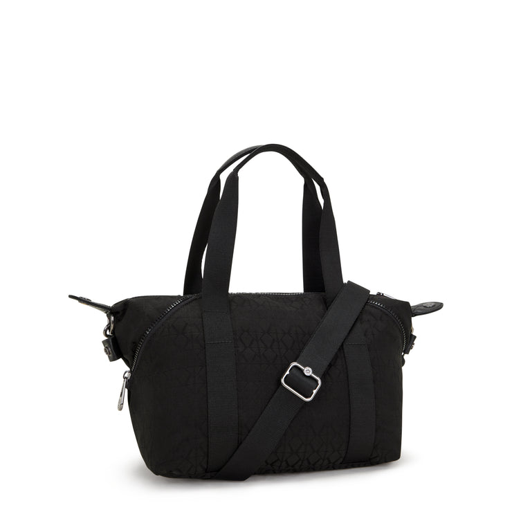 KIPLING Small handbag (with removable shoulderstrap) Female Black Sign Jq Art Mini I3468-Y12