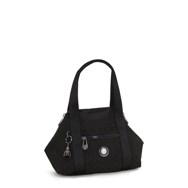 KIPLING Small handbag (with removable shoulderstrap) Female Black Sign Jq Art Mini I3468-Y12