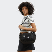 KIPLING Small handbag (with removable shoulderstrap) Female Black Sign Jq Art Mini I3468-Y12