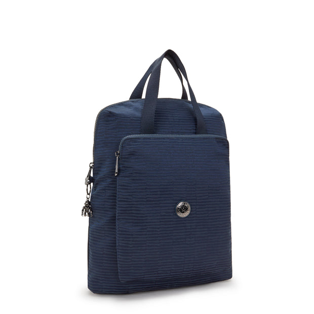 KIPLING Medium backpack (with laptop compartment) Female Night Ocean Jq Kazuki I3507-UW4