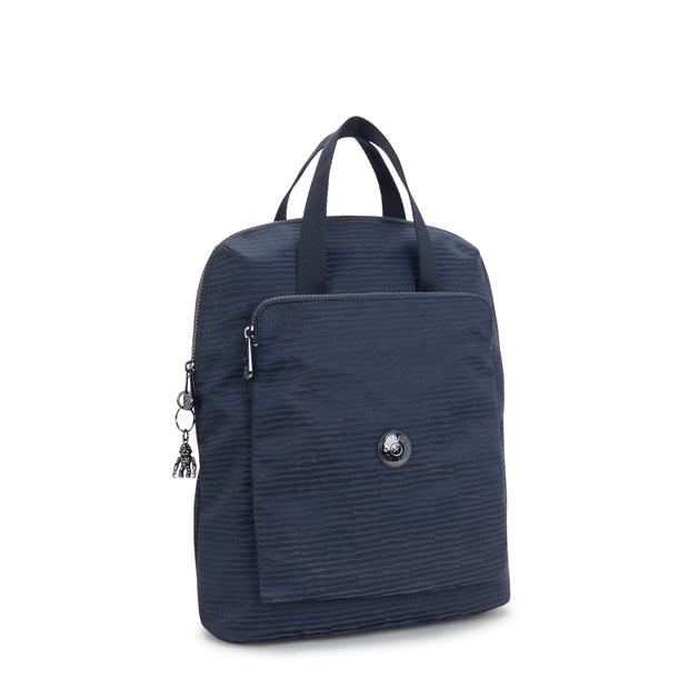 KIPLING Medium backpack (with laptop compartment) Female Night Ocean Jq Kazuki I3507-UW4