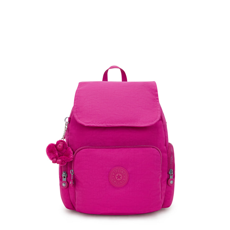 KIPLING Small backpack Female Glowing Fuchsia City Zip S I3523-3KU