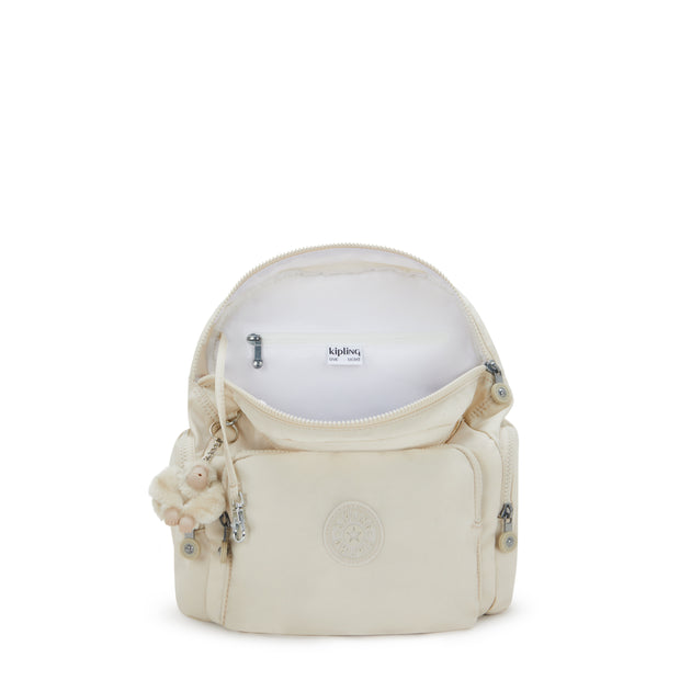 KIPLING Small backpack Female Hideaway Beige City Zip S I3523-7JR