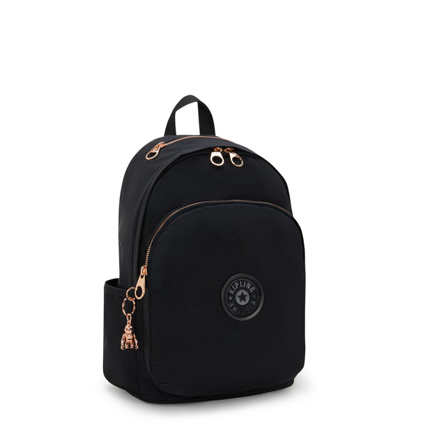 KIPLING Medium Backpack Female Blck Rose Spice Delia I3540-62Q