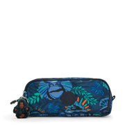 KIPLING Large pencase Unisex Blue Monkey Fun Gitroy