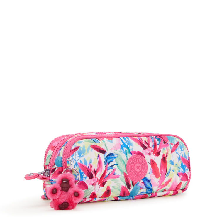 KIPLING Large pencase Female Flamingo Leaves Gitroy  -  I3560-SG4