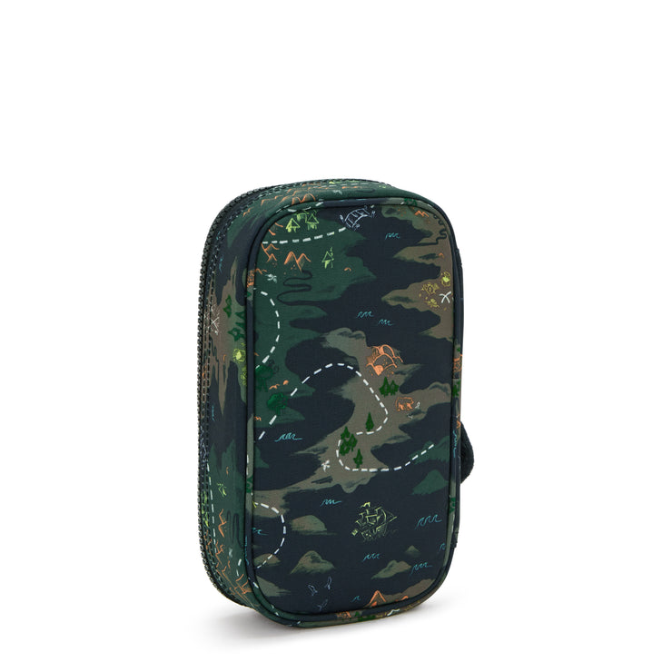 KIPLING Medium pencase Unisex Camo Treasure 50 Pens I3707-3PB