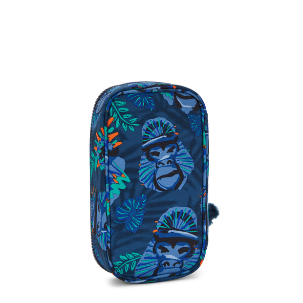 KIPLING Medium pencase Unisex Blue Monkey Fun 50 Pens  -  I3707-8HJ