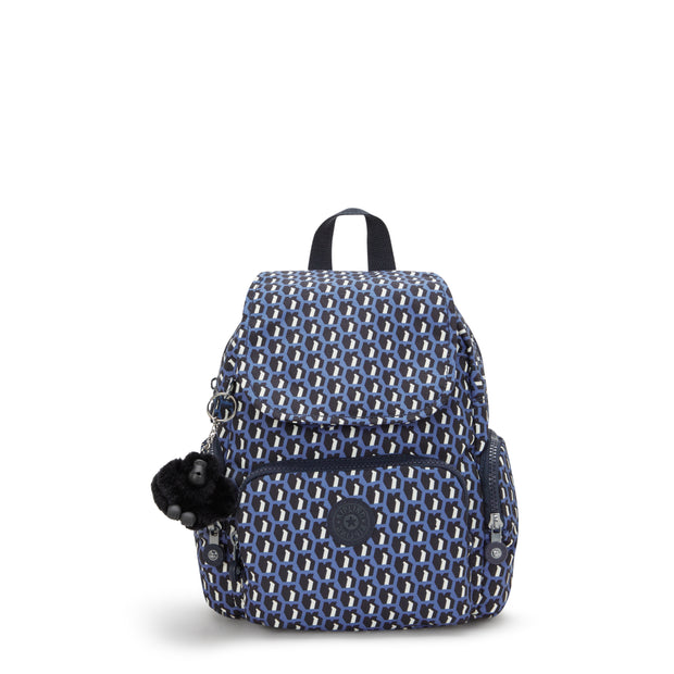 KIPLING Small backpack Female 3D K Blue City Zip Mini I3735-4JS