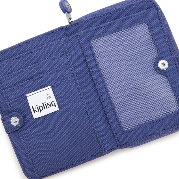 KIPLING Medium Wallet Female Ocean Blue Money Love I3738-24U