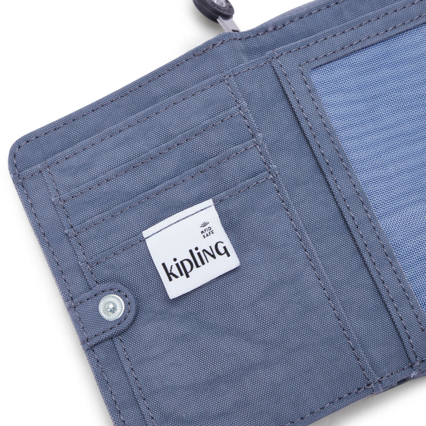 KIPLING Medium Wallet Female Blue Lover Money Love I3738-56V