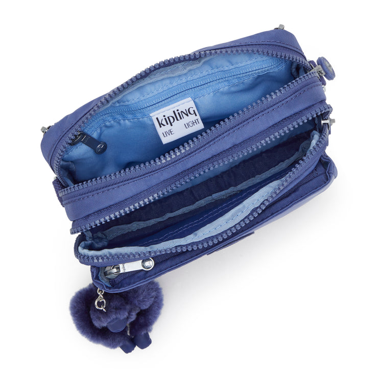 KIPLING Small crossbody convertible to waistbag (with removable shoulderstrap) Female Ocean Blue Abanu Multi I3795-24U