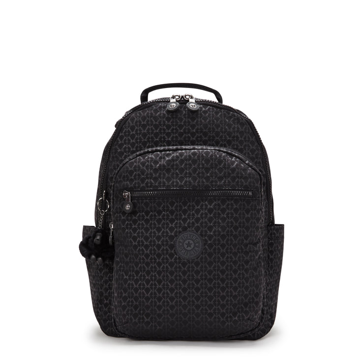 KIPLING Large Backpack Female Signature Emb Seoul  -  I4034-K59