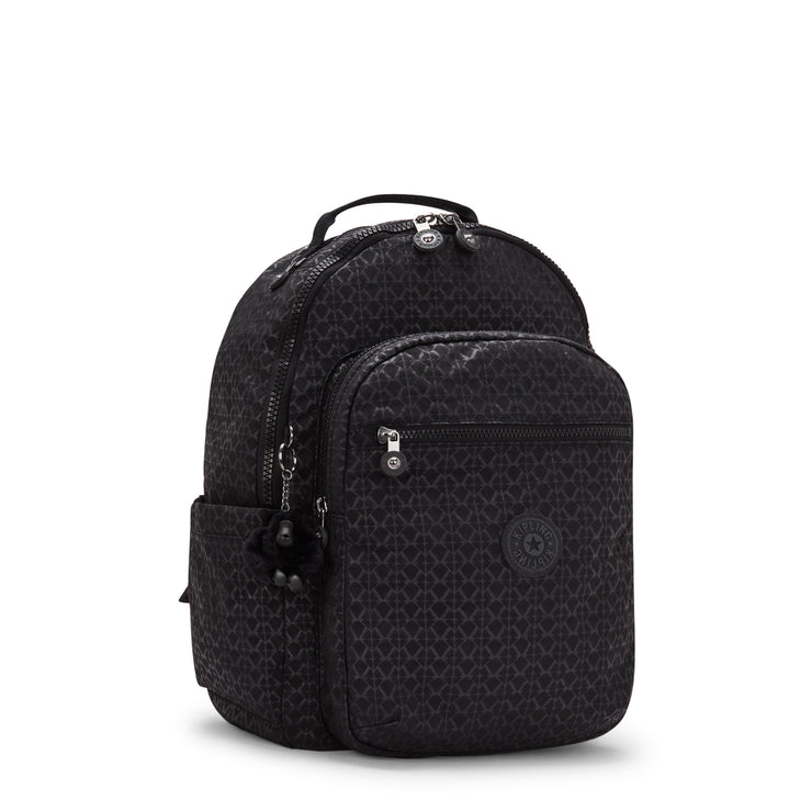 KIPLING Large Backpack Female Signature Emb Seoul  -  I4034-K59