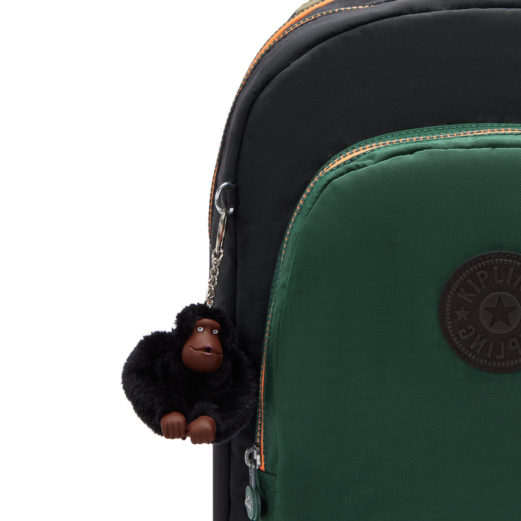 KIPLING Large backpack (with laptop protection) Unisex Tree House Bl Class Room I4053-8LB