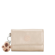 KIPLING Medium Wallet Female Starry Gold Met Pixi I4071-3EV