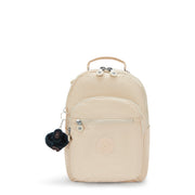 KIPLING Small Backpack (With Laptop Protection) Unisex Back To Beige Seoul S I4082-26V