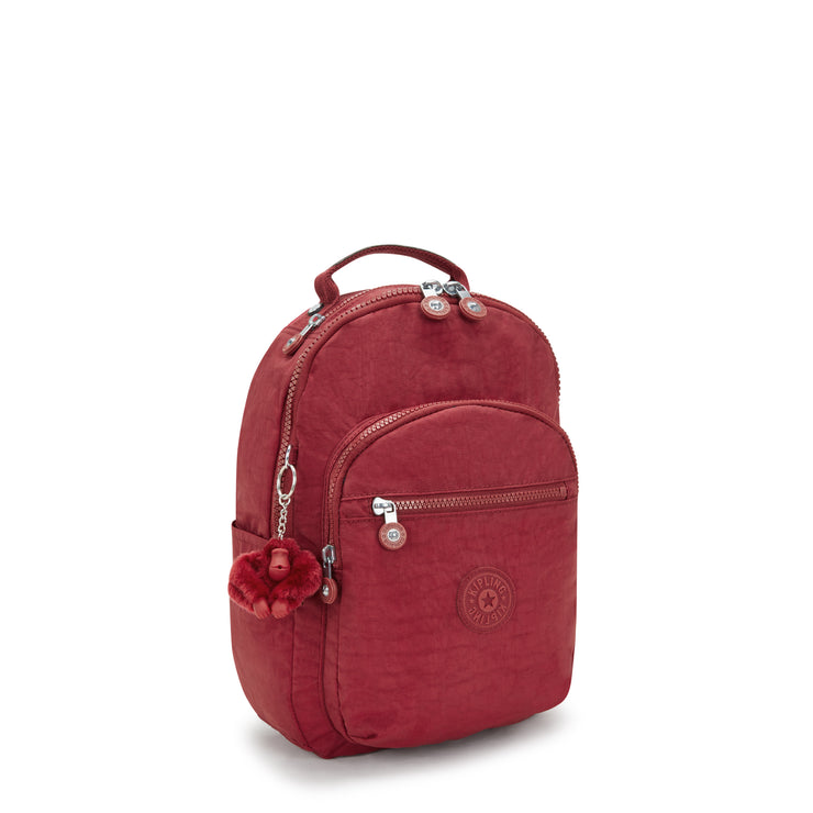 KIPLING Small Backpack (With Laptop Protection) Unisex Funky Red Seoul S I4082-4SS