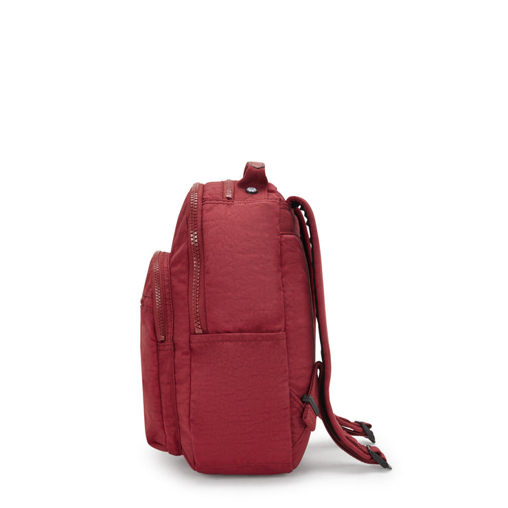 KIPLING Small Backpack (With Laptop Protection) Unisex Funky Red Seoul S I4082-4SS