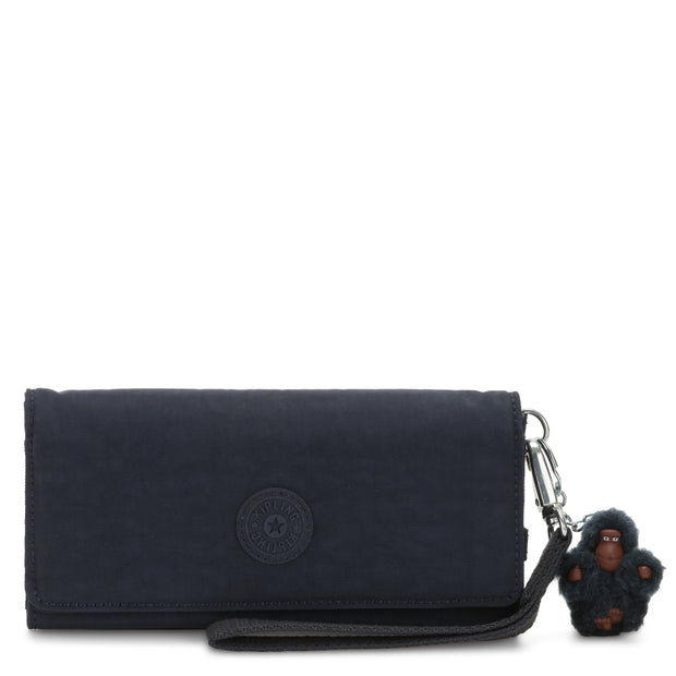 KIPLING Large Wallet (With Wristlet) Female True Blue Tonal Rubi I4085-4DX