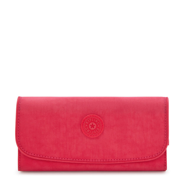 KIPLING Large wallet Female Resort Pink Money Land I4191-1BN