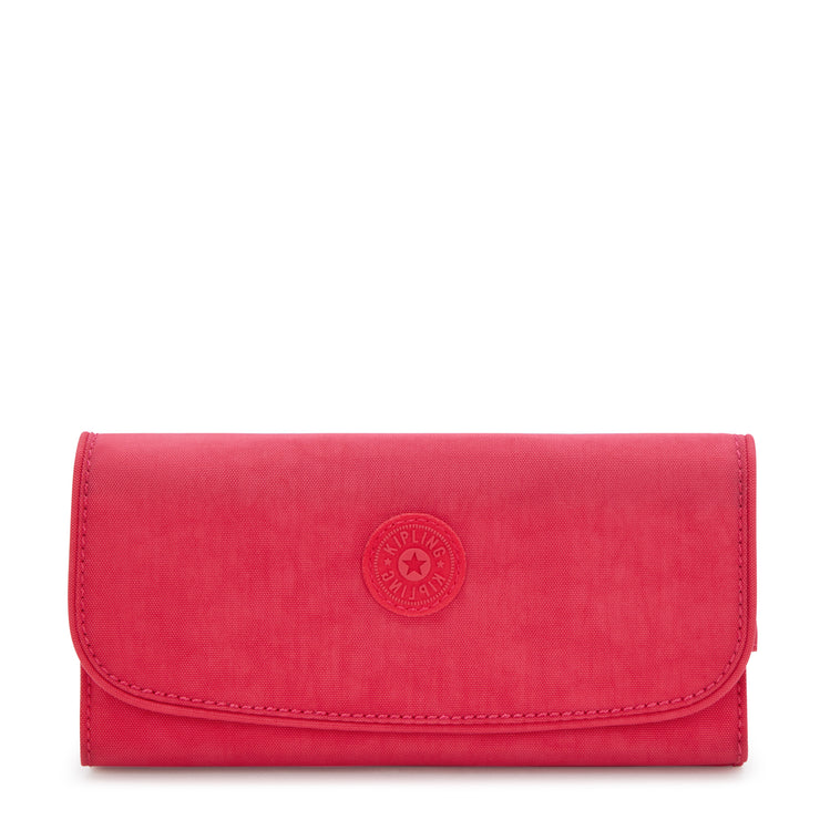 KIPLING Large wallet Female Resort Pink Money Land I4191-1BN