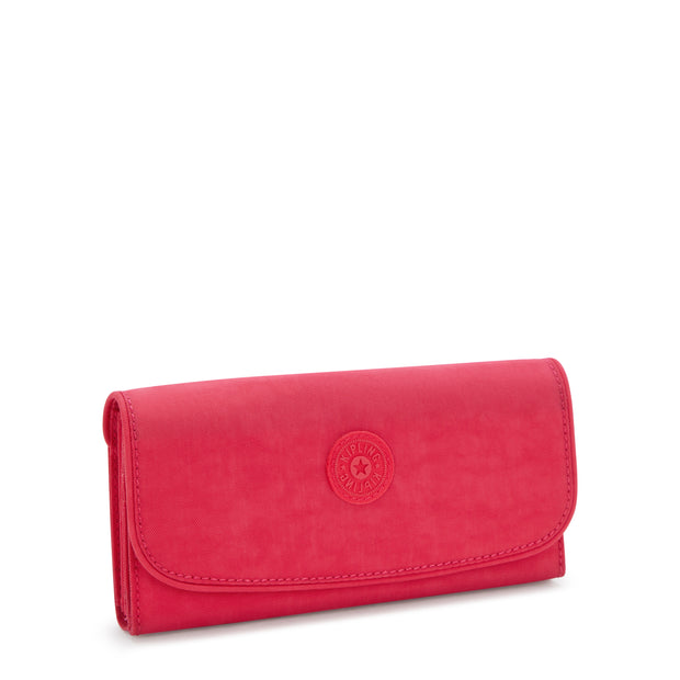 KIPLING Large wallet Female Resort Pink Money Land I4191-1BN