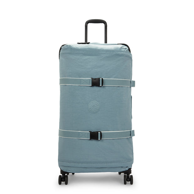 KIPLING Large wheeled luggage Unisex Relaxed Grey Spontaneous L I4193-3NL