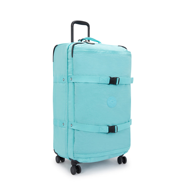 Kipling Large Wheeled Luggage Female Deepest Aqua Spontaneous L  -  I4193-T6E