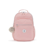 KIPLING Large backpack (with laptop compartment) Female Bridal Rose Seoul Lap  -  I4275-46Y