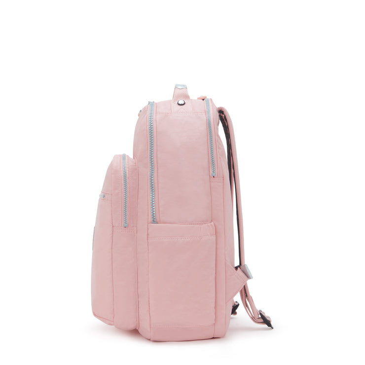 KIPLING Large backpack (with laptop compartment) Female Bridal Rose Seoul Lap  -  I4275-46Y