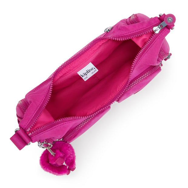 KIPLING Small crossbody Female Glowing Fuchsia Rikka S I4333-3KU