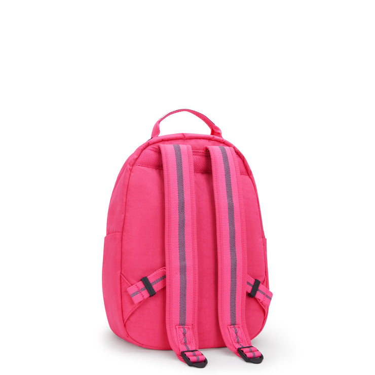 KIPLING Small Backpack (With Laptop Protection) Female Happy Pink C Seoul S  -  I4345-BZ8