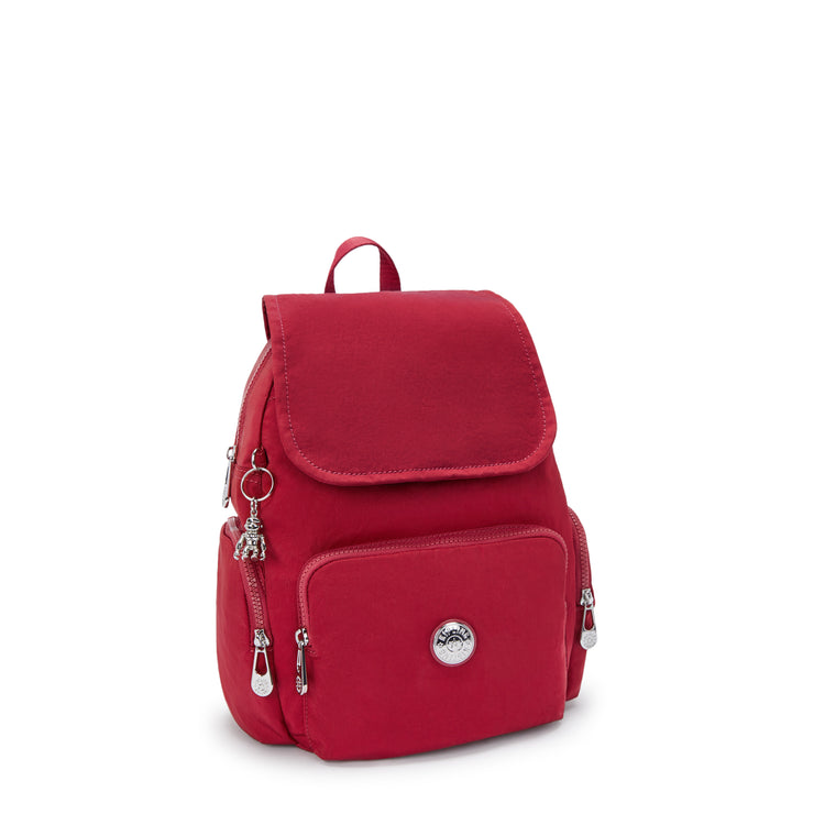 KIPLING Small backpack Female Red Red Wine City Zip S I4430-6SE