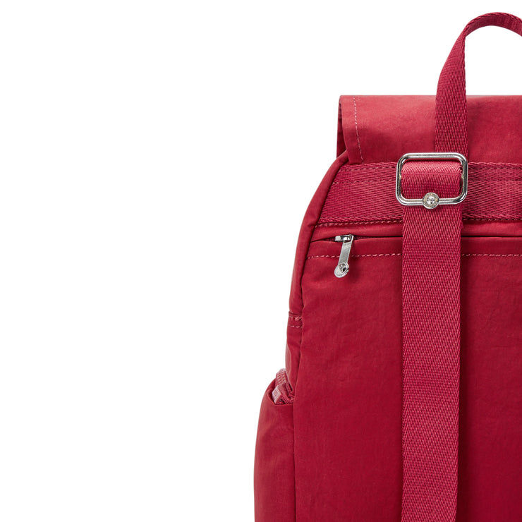 KIPLING Small backpack Female Red Red Wine City Zip S I4430-6SE