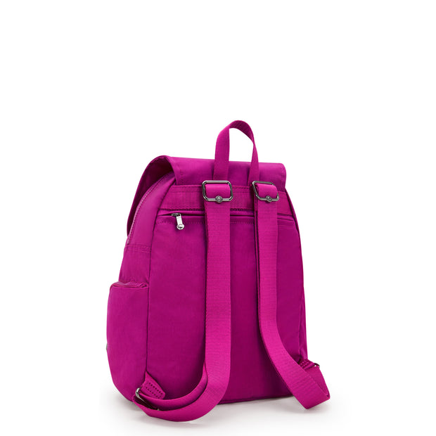 KIPLING Small backpack Female Fuchsia Night City Zip S I4430-7LE