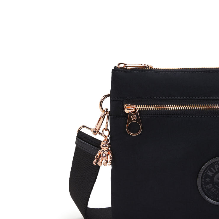 KIPLING Medium crossbody (with removable shoulderstrap) Female Blck Rose Spice Riri L Zip I4507-62Q