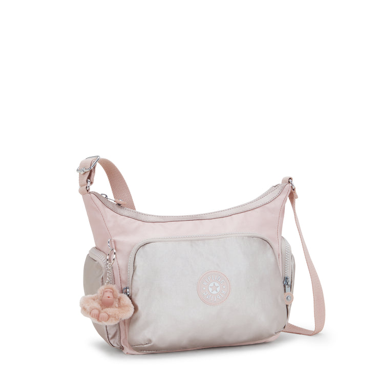 KIPLING Medium crossbody Female Pink Shine Bl Gabb S I4611-3EL