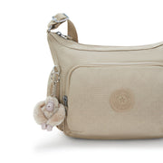 KIPLING Medium crossbody Female Signature Beige Embossed Gabb S I4611-96A