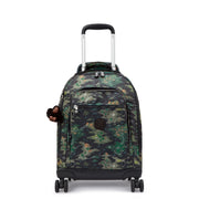 KIPLING Large wheeled backpack (with laptop protection) Unisex Camo Treasure New Zea I4674-3PB