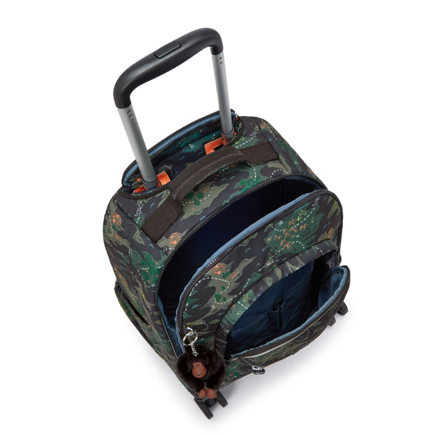 KIPLING Large wheeled backpack (with laptop protection) Unisex Camo Treasure New Zea I4674-3PB