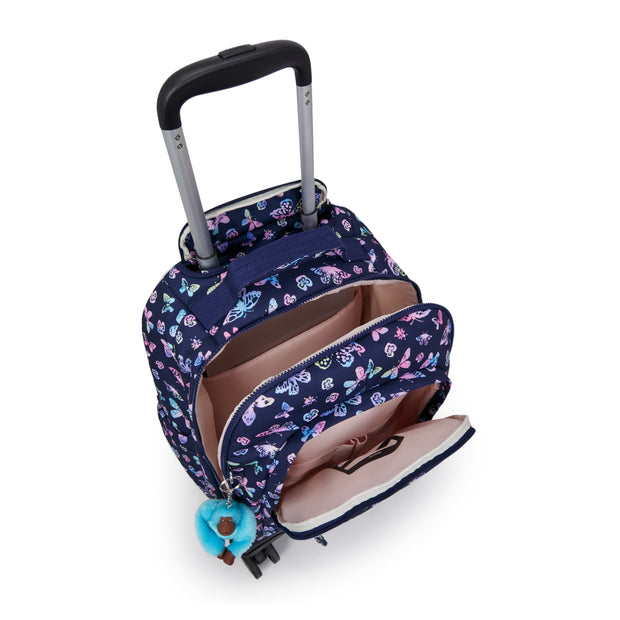 KIPLING Large wheeled backpack (with laptop protection) Female Butterfly Fun New Zea  -  I4674-F5K