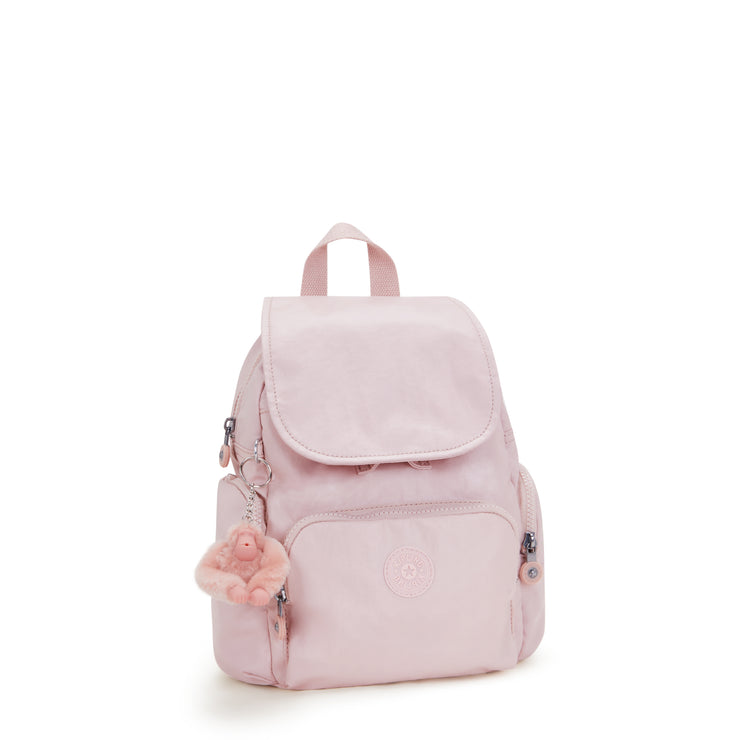 KIPLING Small backpack Female Pink Shine City Zip Mini I4697-3DZ