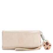 KIPLING Large Wallet (With Wristlet) Female Starry Gold Met Rubi I4735-3EV