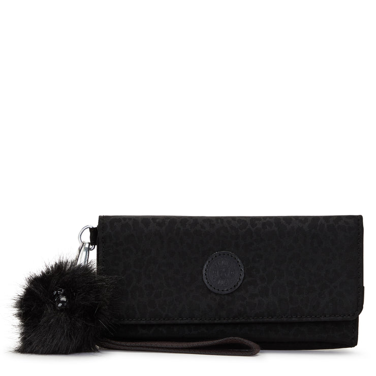 KIPLING Large Wallet (With Wristlet) Female Shimmerin Spot Rubi I4735-SS0