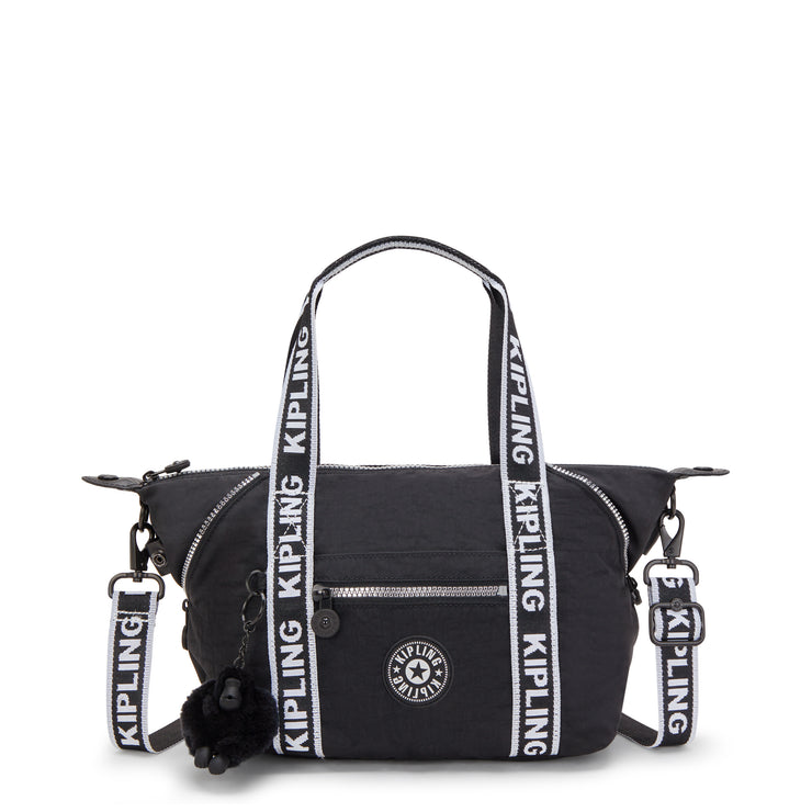 KIPLING Small handbag (with removable shoulderstrap) Female Glorious Silver Art Mini I4781-9SB