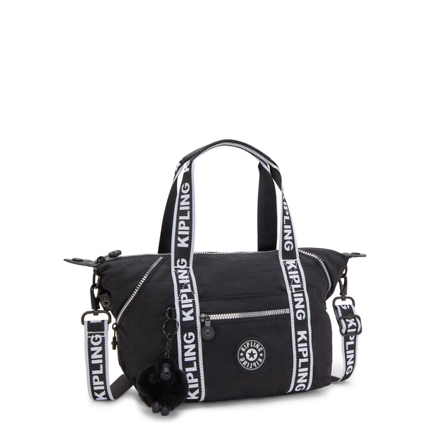 KIPLING Small handbag (with removable shoulderstrap) Female Glorious Silver Art Mini I4781-9SB