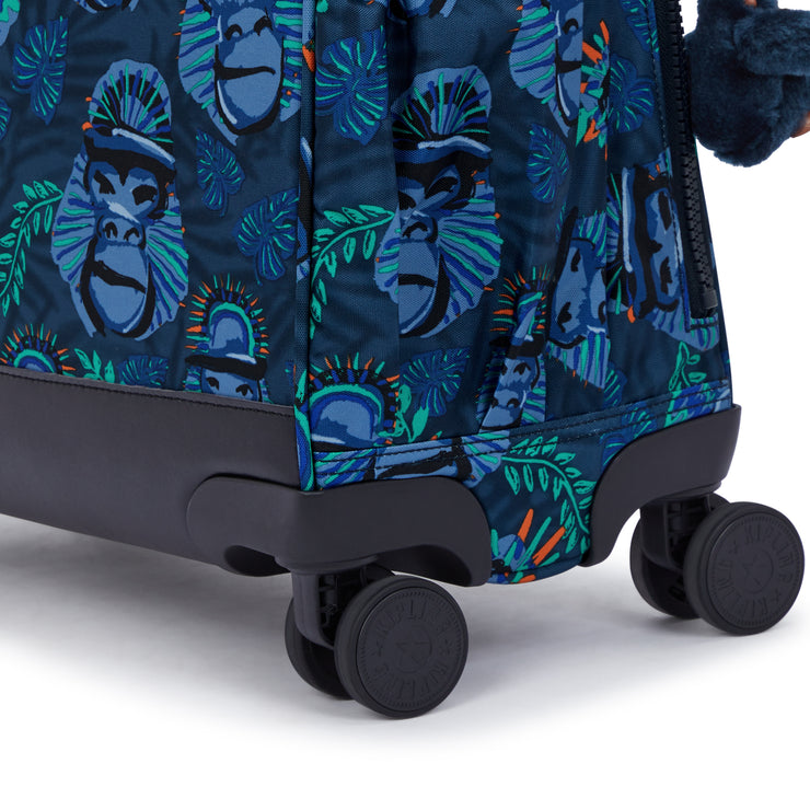 KIPLING Large wheeled bag Unisex Blue Monkey Fun New Storia  -  I4847-8HJ