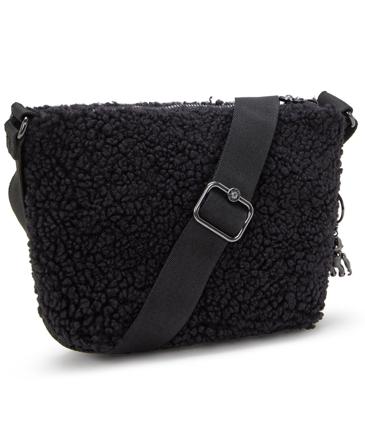 KIPLING Small Crossbody Female Black Fuzz Ayna I4894-5PF